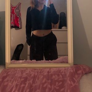 Blue Garage quarter zip